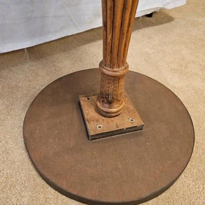 Strawberry Theme Round Top Wooden Pedestal Table (BD-JS)