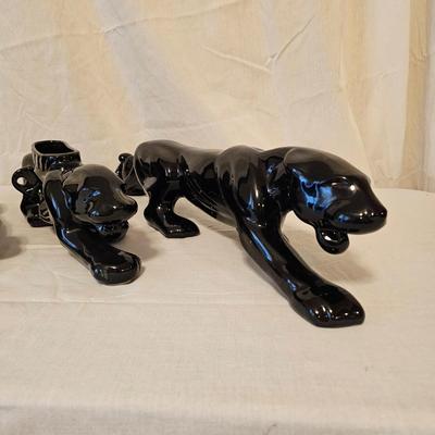 Ceramic MCM Black Panther Planters & Sculpture (BD-JS)