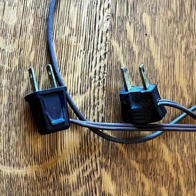 Matching Pair of Porcelain Lamps With Painted Swans MCM Style (UB1-RG)