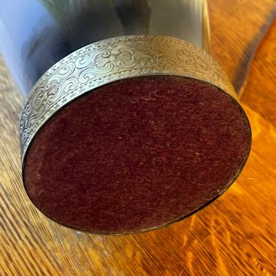 Matching Pair of Porcelain Lamps With Painted Swans MCM Style (UB1-RG)