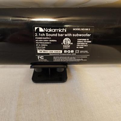 Nakamichi NK5 Surround Sound Bar & Sub-Woofer (BD-JS)