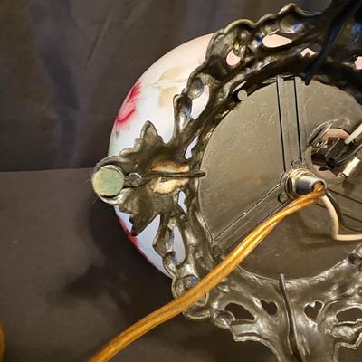 Double Globe Parlor Style Electric Lamp (BD-JS)