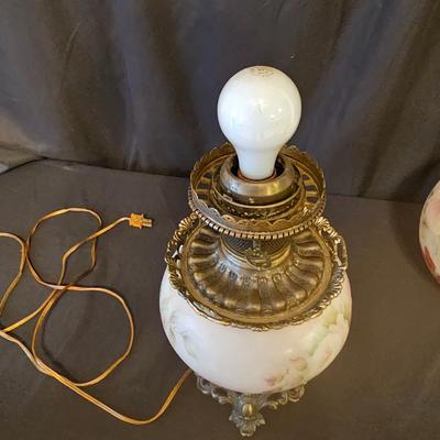 Double Globe Parlor Style Electric Lamp (BD-JS)