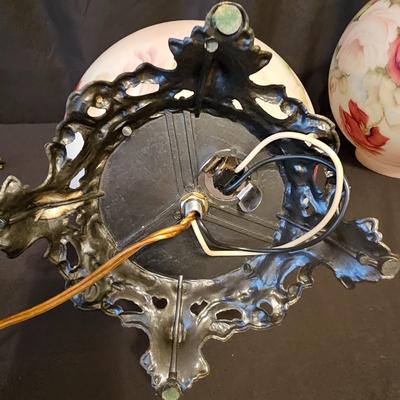 Double Globe Parlor Style Electric Lamp (BD-JS)