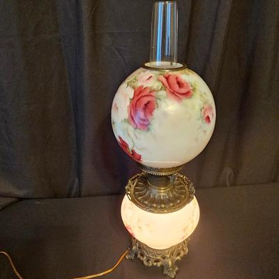 Double Globe Parlor Style Electric Lamp (BD-JS)