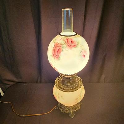 Double Globe Parlor Style Electric Lamp (BD-JS)