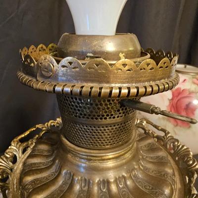 Double Globe Parlor Style Electric Lamp (BD-JS)