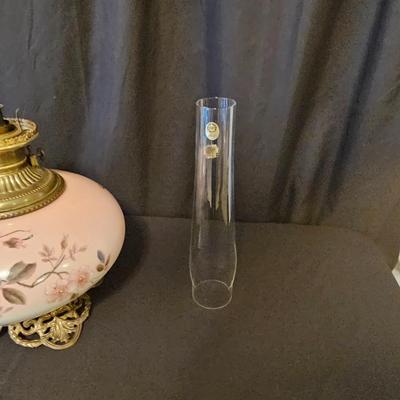 Hand Painted Vintage Parlor Lamp (BD-JS)