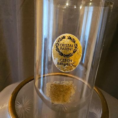 Hand Painted Vintage Parlor Lamp (BD-JS)