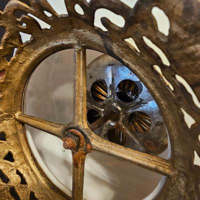 Hand Painted Vintage Parlor Lamp (BD-JS)