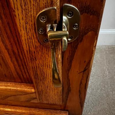 Pair of White Clad ‘Icebox Style’ Oak End Tables (UB1-RG)