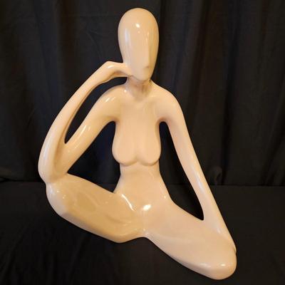 Jaru Ceramic Abstract Thinker Sculpture (BD-JS)