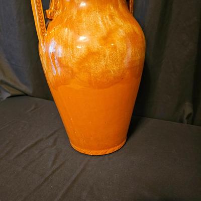 Robinson Ransbottom Pottery Handled Floor Vase (BD-JS)