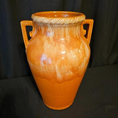 Robinson Ransbottom Pottery Handled Floor Vase (BD-JS)