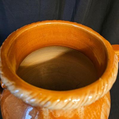 Robinson Ransbottom Pottery Handled Floor Vase (BD-JS)