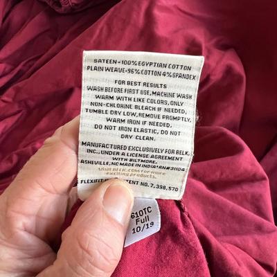 Full Sized Bedding - Cuddl Duds Duvet, Biltmore Sheet Sets & More (UB2-RG)