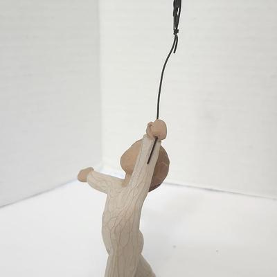 Willow Tree “Hope” Figurine with Wire Balloon Susan Lordi Demdaco Hand Painted Resin Sculpture