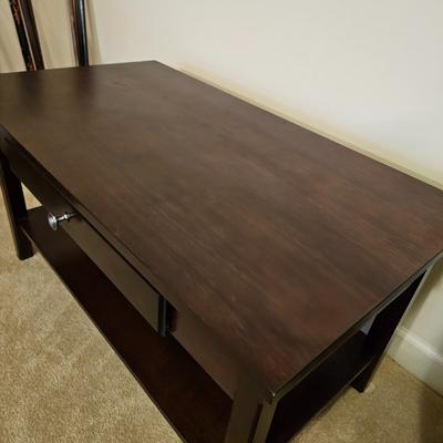 Dark Wood Coffee Table w/Drawer (BD-JS)