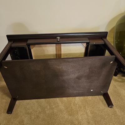 Dark Wood Coffee Table w/Drawer (BD-JS)