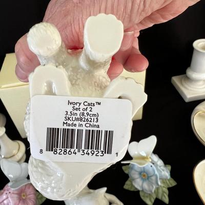 Large Assortment of Lenox Serving Ware Plus Figurines (LR-RG)