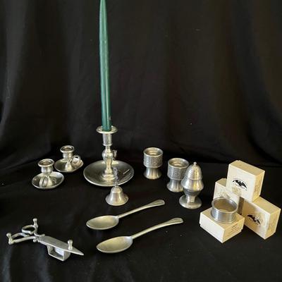 Assortment of Pewter - Steiff & More (LR-RG)