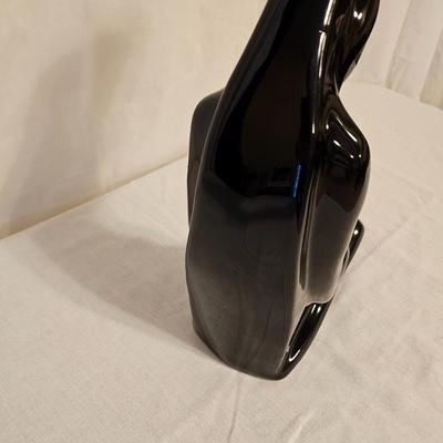 Black Ceramic 'Lovers Rendezvous' Sculpture (BD-JS)