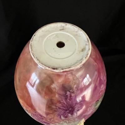Large Hand Painted Porcelain Chrysanthemum Vase (LR-RG)