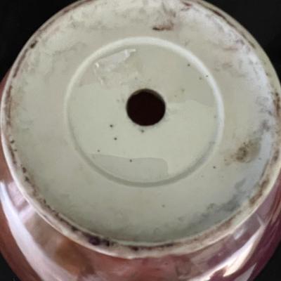 Large Hand Painted Porcelain Chrysanthemum Vase (LR-RG)