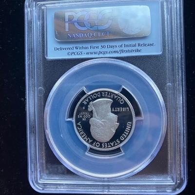 2013-S Perry's Victory Silver Proof Quarter PCGS PR69DCAM First Strike - Perry's Memorial Ohio