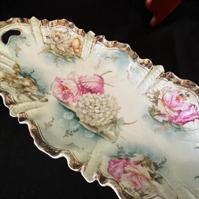 R.S. Prussia & More Porcelain Celery/Serving Dishes (LR-RG)