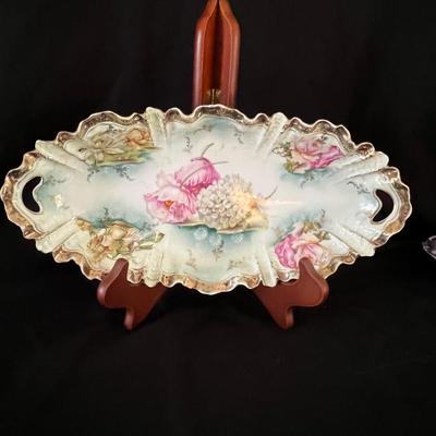 R.S. Prussia & More Porcelain Celery/Serving Dishes (LR-RG)
