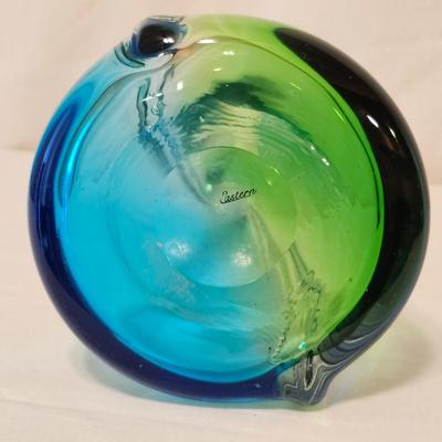 Eastern Glass Stretched Style Vase (BD-JS)