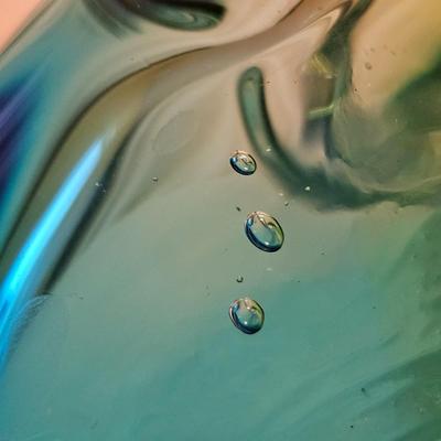 Eastern Glass Stretched Style Vase (BD-JS)