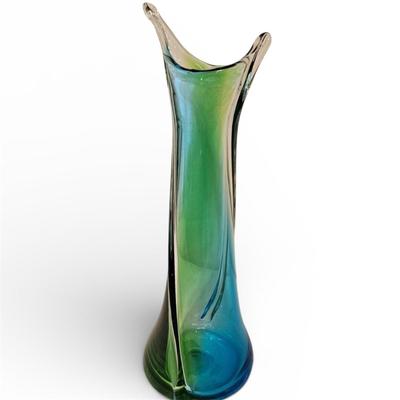 Eastern Glass Stretched Style Vase (BD-JS)