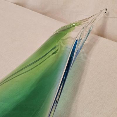Eastern Glass Stretched Style Vase (BD-JS)