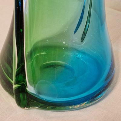 Eastern Glass Stretched Style Vase (BD-JS)