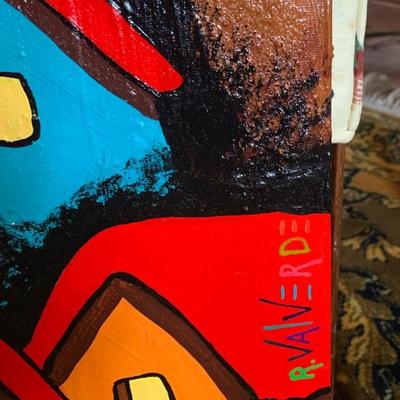 Rossmary Val Verde (Peruvian, b. 1960s) 36 × 36 in