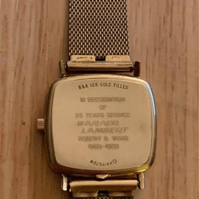 Hamilton Masterpiece 10K Gold-Filled Vintage Quartz Watch – Serviced, Ready to Wear