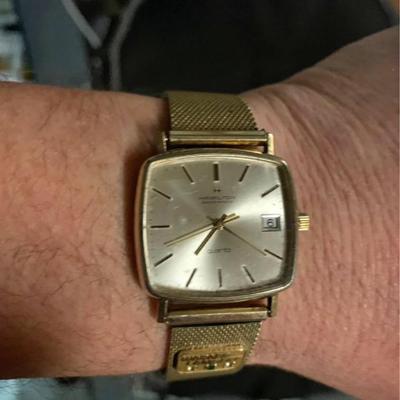 Hamilton Masterpiece 10K Gold-Filled Vintage Quartz Watch – Serviced, Ready to Wear