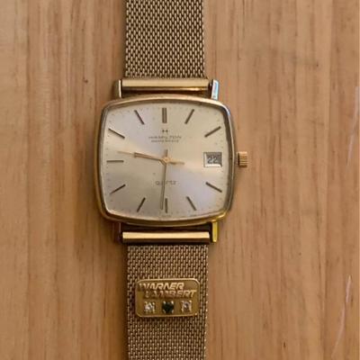 Hamilton Masterpiece 10K Gold-Filled Vintage Quartz Watch – Serviced, Ready to Wear
