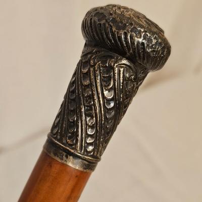 Quartet of Wood/ Metal Walking Canes (BD-JS)