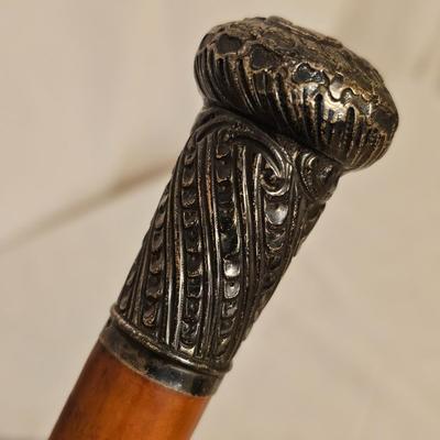 Quartet of Wood/ Metal Walking Canes (BD-JS)