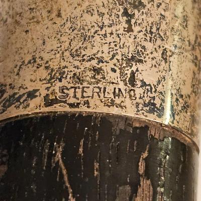 Quartet of Wood/ Metal Walking Canes (BD-JS)