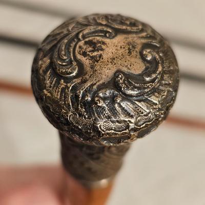 Quartet of Wood/ Metal Walking Canes (BD-JS)