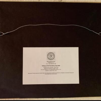 Winslow Homer Key West Seascape Prints – Framed Pair – Metropolitan Museum of Art