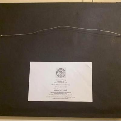 Winslow Homer “Hurricane, Bahamas” – Framed Art Print (Metropolitan Museum of Art)