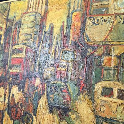 Original H.S. Yang Oil Painting