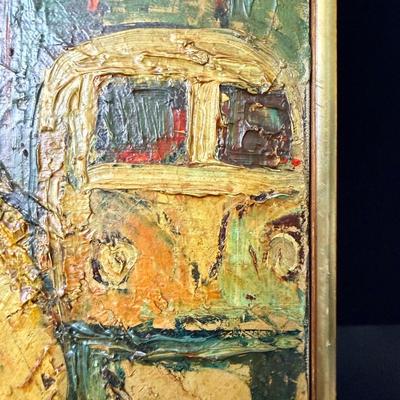 Original H.S. Yang Oil Painting