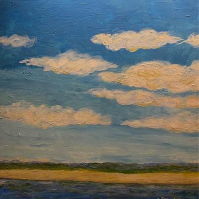 Original Coastal Paintings – Pair (32×32 & 24×30)