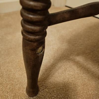 Vintage Pressback Oak Chair (BD-JS)